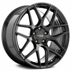 (Black Friday) 19x10 Ace Alloy AFF11 Gloss Piano Black (Flow Formed) (CUSTOM 2-3 Weeks)