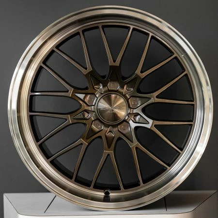 (Black Friday) 18x10 Ace Alloy AFF04 Bronze W/ Machined Lip (Flow Formed) (Lip 2.0) (CUSTOM 2-3 Weeks) 4 (Black Friday) 18x10 Ace Alloy AFF04 Bronze W/ Machined Lip (Flow Formed) (Lip 2.0) (CUSTOM 2-3 Weeks) - Image 2