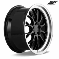 (Black Friday) 19x10 Ace Alloy AFF10 Gloss Piano Black W/ Diamond Lip (Flow Formed) (CUSTOM 2-3 Weeks) -wheel Sales Store acealloyaff10blkm3 1 2 2