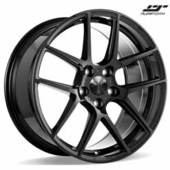 (Black Friday) 20x11 Ace Alloy AFF02 Gloss Piano Black 5x4.75/120.65 75mm