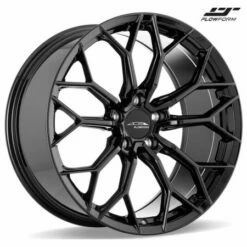 (Black Friday) 19x10 Ace Alloy AFF09 Gloss Piano Black (Flow Formed) (CUSTOM 2-3 Weeks)