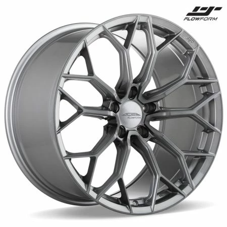 (Black Friday) 19x10 Ace Alloy AFF09 Brushed Face W/ Space Grey Tint (Flow Formed) (CUSTOM 2-3 Weeks) 2 (Black Friday) 19x10 Ace Alloy AFF09 Brushed Face W/ Space Grey Tint (Flow Formed) (CUSTOM 2-3 Weeks) -wheel Sales Store acealloyd aff09gm 1 2 5