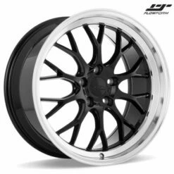 (Black Friday) 19x10 Ace Alloy AFF10 Gloss Piano Black W/ Diamond Lip (Flow Formed) (CUSTOM 2-3 Weeks)