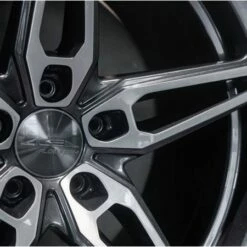 (Black Friday) 20x12 Ace Alloy AFF01 Gloss Mica Grey W/ Brushed Face (Flow Formed) (CUSTOM 2-3 Weeks) 9 (Black Friday) 20x12 Ace Alloy AFF01 Gloss Mica Grey W/ Brushed Face (Flow Formed) (CUSTOM 2-3 Weeks) -wheel Sales Store aff01glossgreycloseup 9 6