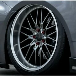 (Black Friday) 20x9 Ace Alloy AFF04 Black Chrome W/ Machined Lip (Flow Formed) (CUSTOM 2-3 Weeks) 9 (Black Friday) 20x9 Ace Alloy AFF04 Black Chrome W/ Machined Lip (Flow Formed) (CUSTOM 2-3 Weeks) -wheel Sales Store aff04blackchromemachinelipcloseup 3 3