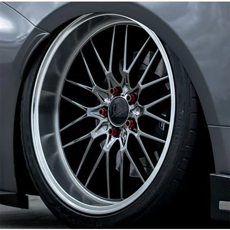 (Black Friday) 20x9 Ace Alloy AFF04 Black Chrome W/ Machined Lip (Flow Formed) (CUSTOM 2-3 Weeks) 6 (Black Friday) 20x9 Ace Alloy AFF04 Black Chrome W/ Machined Lip (Flow Formed) (CUSTOM 2-3 Weeks) - Image 4