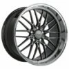 (Black Friday) 19x8.5 Ace Alloy AFF04 Titanium W/ Machined Lip (Flow Formed) (CUSTOM 2-3 Weeks) -wheel Sales Store aff04tit 3 2