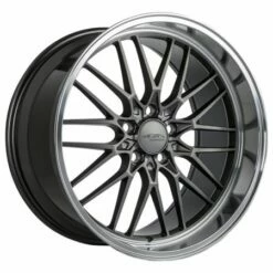 (Black Friday) 20x11 Ace Alloy AFF04 Titanium W/ Machined Lip (Lip 3.0) (Flow Formed) (CUSTOM 2-3 Weeks)