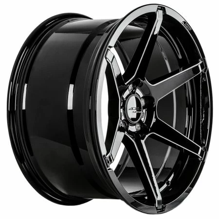 (Black Friday) 20x11 Ace Alloy AFF06 Gloss Black Milled (Deep Lip) (Flow Formed) (CUSTOM 2-3 Weeks) 4 (Black Friday) 20x11 Ace Alloy AFF06 Gloss Black Milled (Deep Lip) (Flow Formed) (CUSTOM 2-3 Weeks) - Image 2