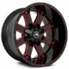 20x10 American Off-Road A108 Black Red Milled (Dual Stage Forged) -24mm (CUSTOM 2-3 Weeks) -wheel Sales Store americanoffroad a108blkred 1 2 1 2