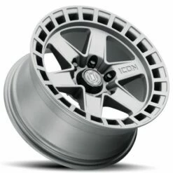 17x8.5 ICON RAIDER Titanium (6 Lug) 6x5.5/139.7 0mm -wheel Sales Store icon raidertit2 1