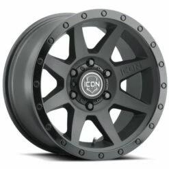 17x8.5 ICON Rebound Double Black 6x5.5/139.7 0mm