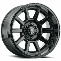 20x10 ICON Recoil Gloss Black 6x5.5/139.7 -24mm