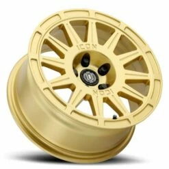 15x7 ICON Ricochet Gloss Gold 5x100 15mm -wheel Sales Store icon recoilgld3 1 1