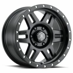 17x8.5 ICON Six Speed Satin Black (6 Lug) 6x5.5/139.7 25mm