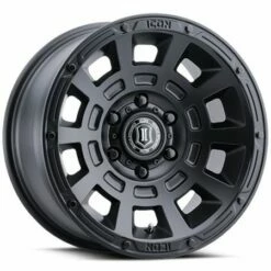 17x8.5 ICON Thrust Satin Black 5x4.5/114.3 0mm