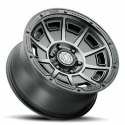 17x8.5 ICON Victory Smoked Satin Black Tint 6x120 0mm -wheel Sales Store icon victoryblkt3 5