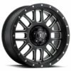 20x9 ICON Alpha Satin Black Milled (5 Lug) 5x150 16mm -wheel Sales Store iconalphablkmil 3