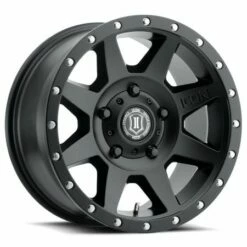 20x9 ICON Rebound Satin Black (5 Lug) 5x150 16mm