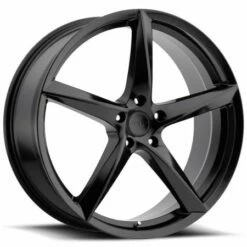 18x8 MKW M120 Satin Black 5x112 40mm
