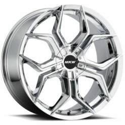 22x9 MKW M121 Chrome 6x5.5/139.7 18mm
