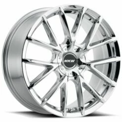 20x8.5 MKW M123 Chrome 5x110 5x115 40mm