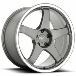 (Clearance - No Returns) 19x9.5 Motegi MR151 CS5 Gunmetal W/ Machined Lip 5x4.5/114.3 40mm
