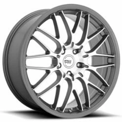 (Clearance - No Returns) 19x9.5 Motegi MR153 CM10 Gunmetal Machined 5x100 40mm