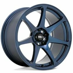 17x8 Motegi MR154 Battle Midnight Blue 5x100 30mm