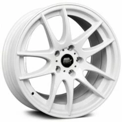 17x9 MST MT30 Gloss White 5x4.5/114.3 30mm