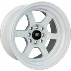 17x9 MST Time Attack Gloss White 5x4.5/114.3 20mm